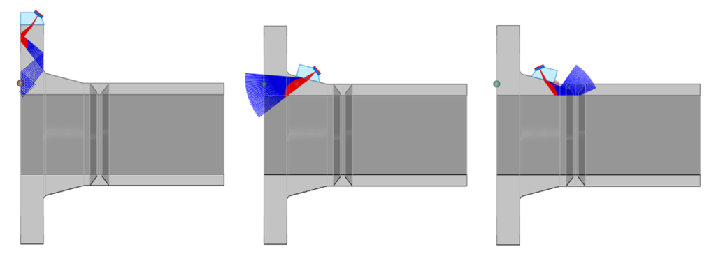Flange in 3D with Probe Positioned on Surfaces.png