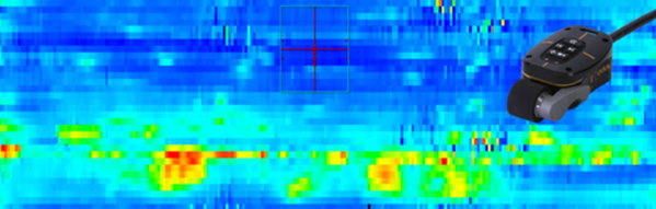 С-скан чугунной трубы