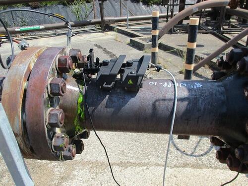 Modular LYNCS scanner that has been assembled to inspect a pipe spool.jpeg Modular LYNCS scanner that has been assembled to inspect a pipe spool.jpeg